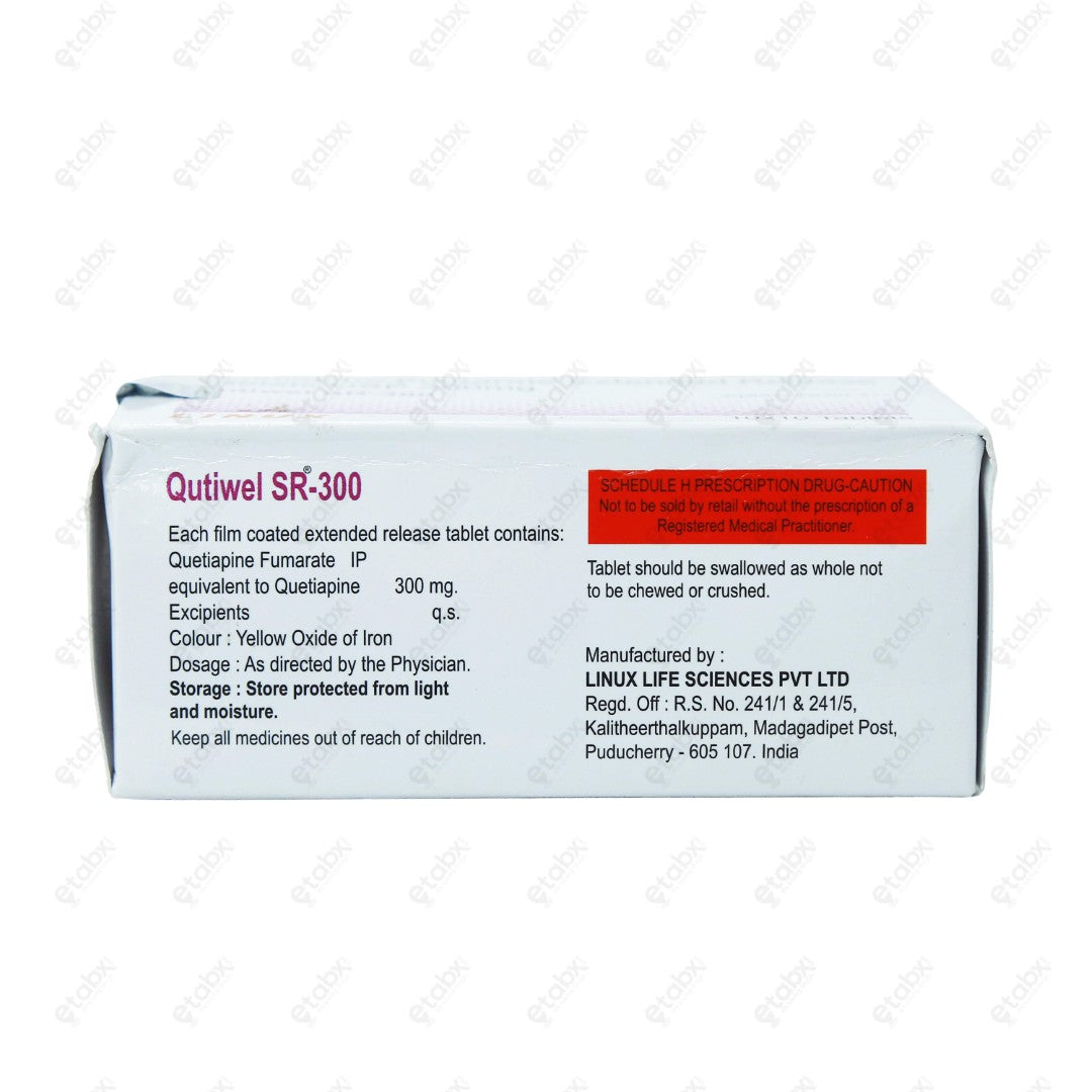 QUTIWEL SR 300mg Tablets (10's)
