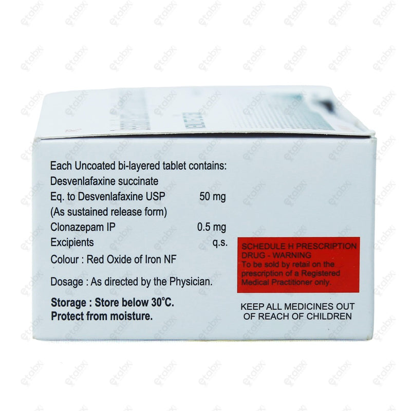 VENLITE CZ 50mg Tablet 10