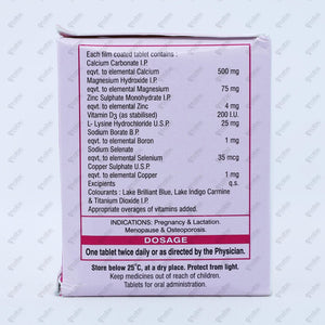 Calcimax 500mg Tablet 30's