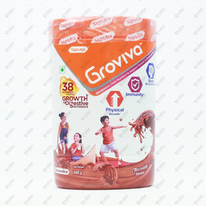 Groviva Chocolate Nutritional Powder 400gm
