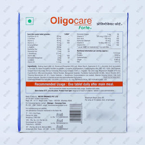 Oligocare Forte Plus Tablets 15's