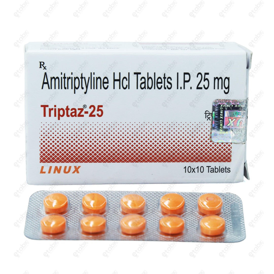 Triptaz 25mg Tablet 10's