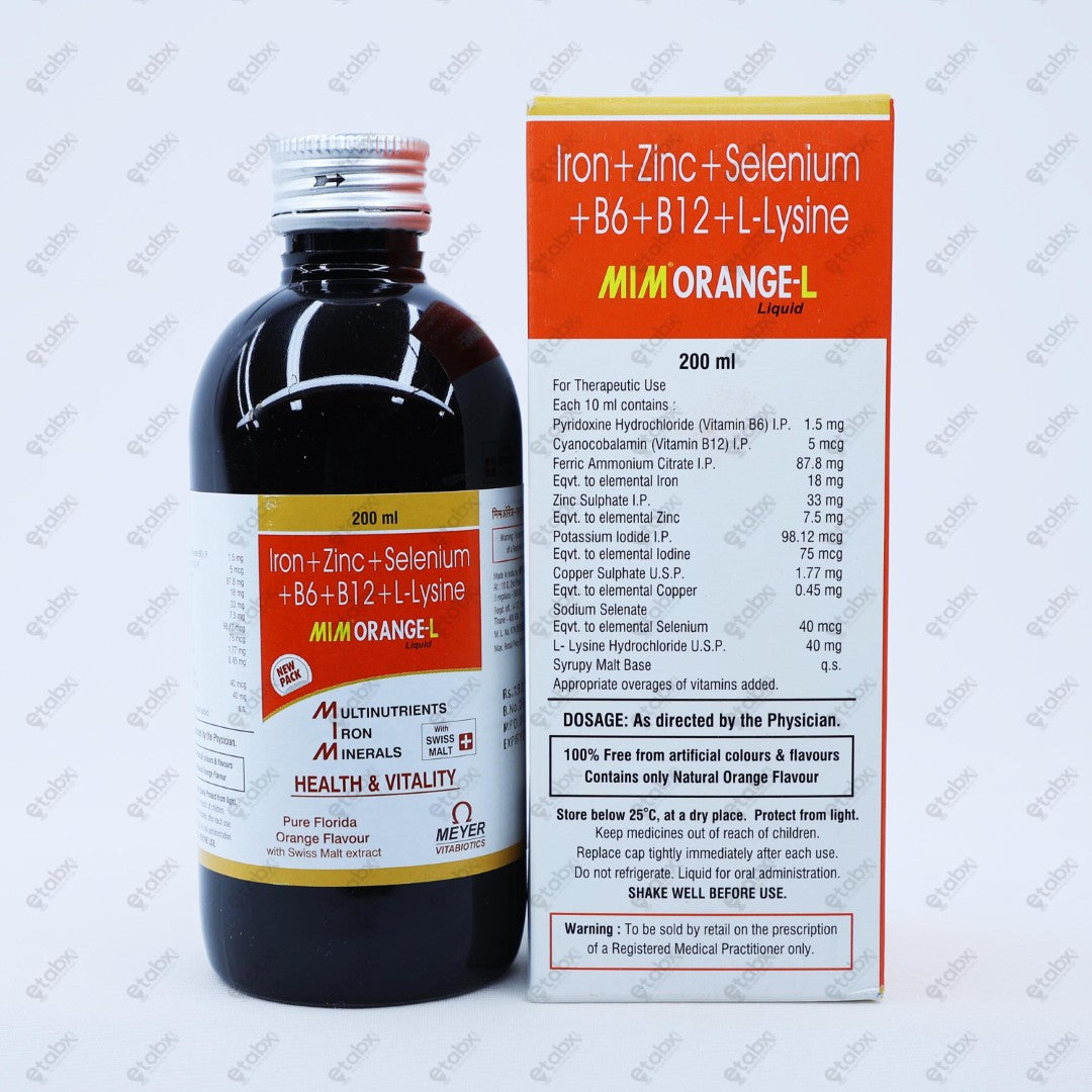 Mim Orange L Liquid 200ml