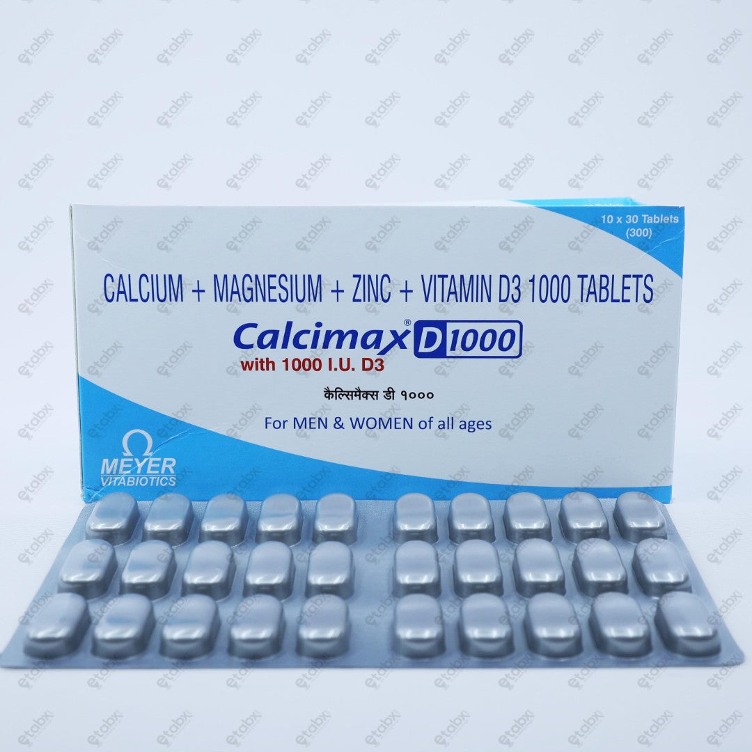 Calcimax D 1000 Tablet 30's
