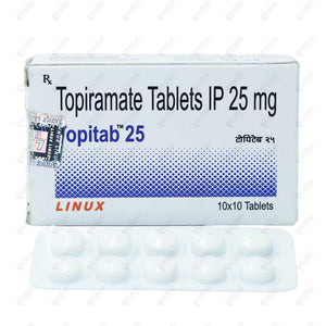 Topitab 25mg Tablet 10's
