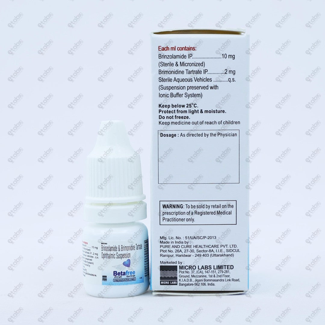 Beta Free Eye Drops 5ML