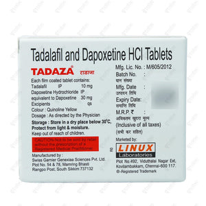 Tadaza Tablet 4 Tablets