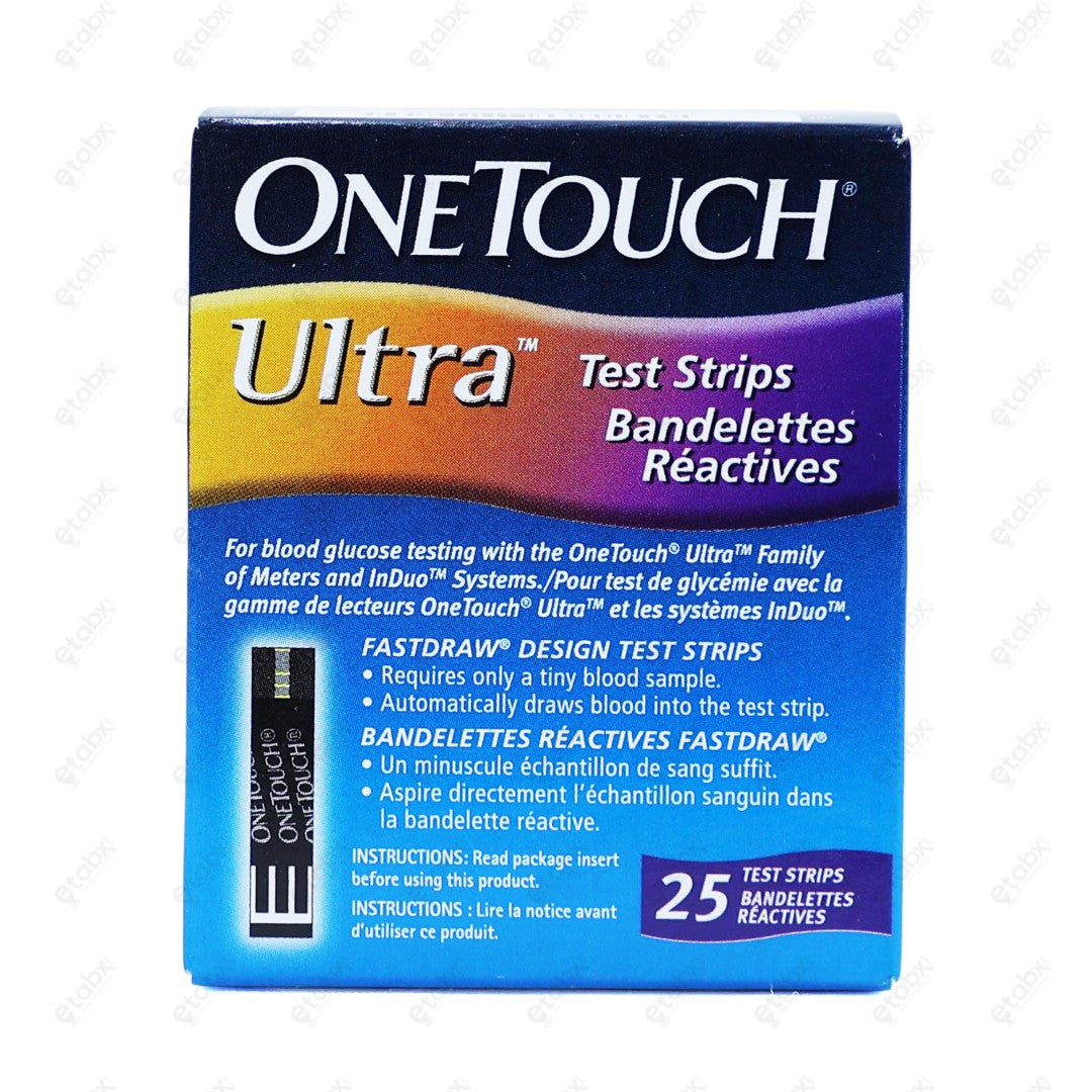 One Touch Ultra Test Strips 25