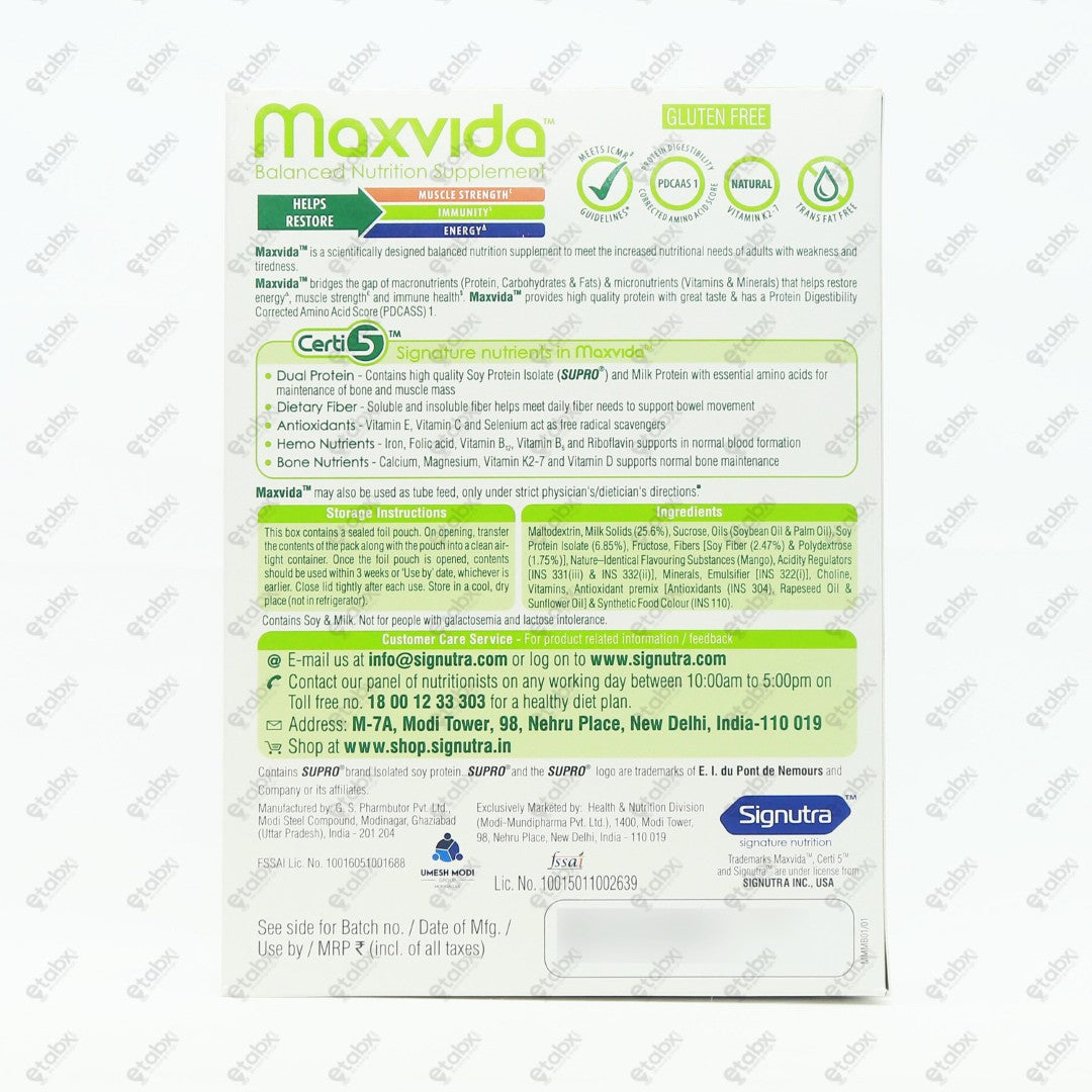Maxvida Mango 400gm