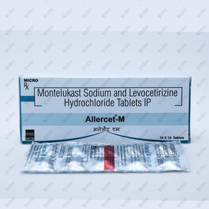 Allercet M Tablets 10's