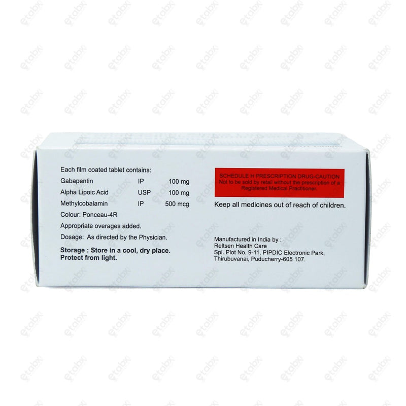 Gabagesic Plus Tablet 10's