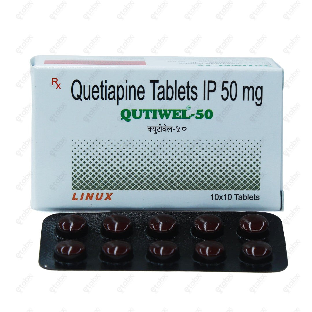 Qutiwel 50mg Tablets 10'S