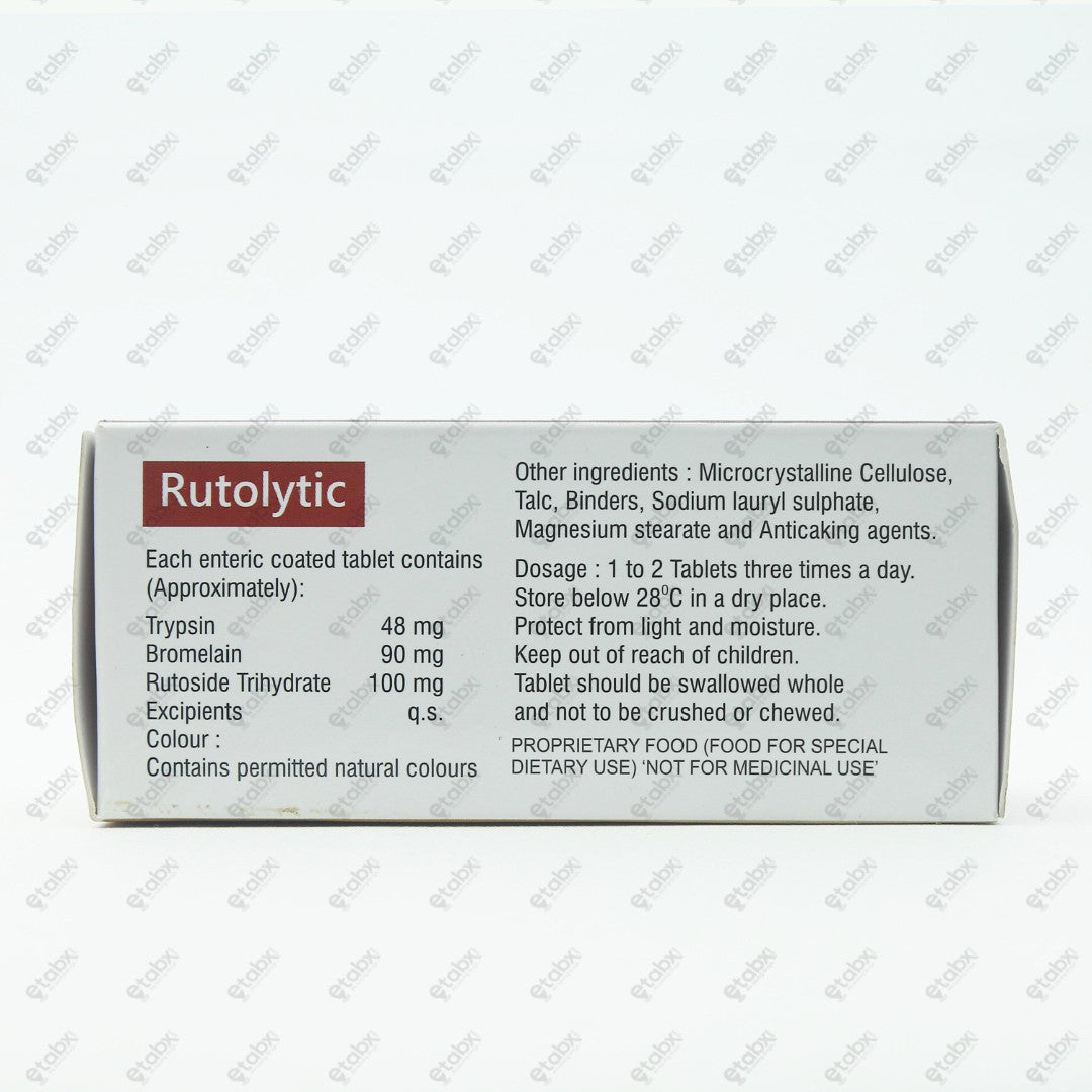 Rutolytic Tablet 10's