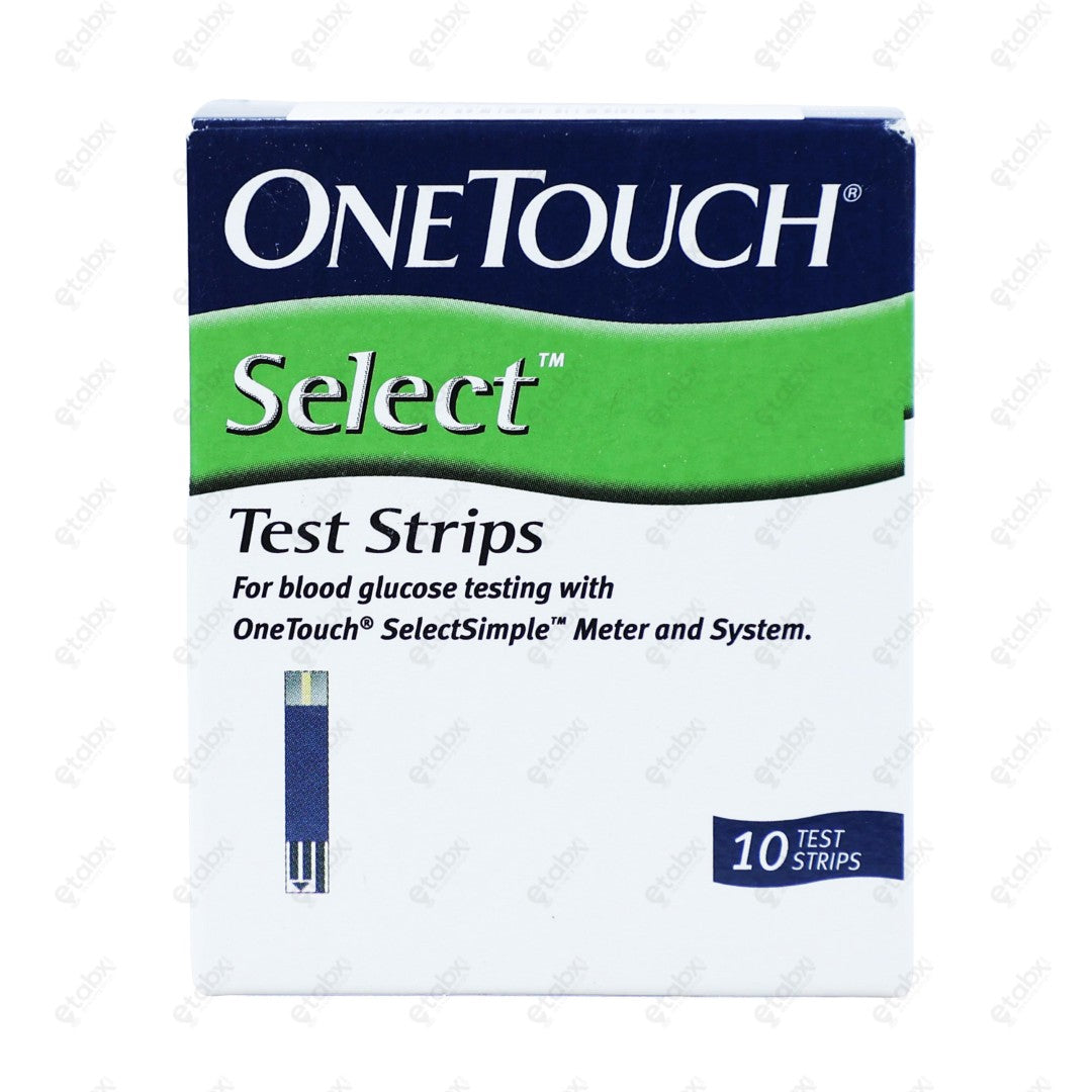 One Touch Select Test Strips 10's