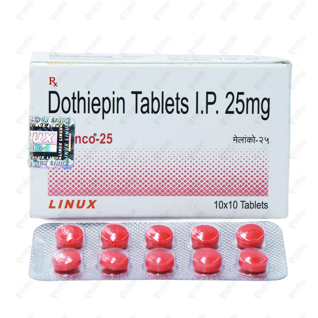 Melanco 25mg Tablets 10'S