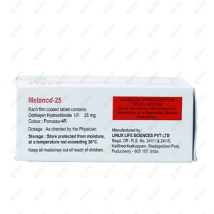 Melanco 25mg Tablets 10'S