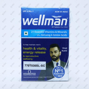 Wellman Tablet 30's