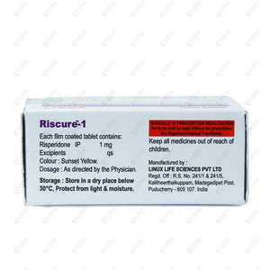 RISCURE 1mg Tablet 10's
