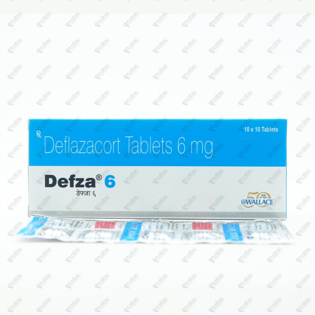 Defza 6mg Tablet 10's