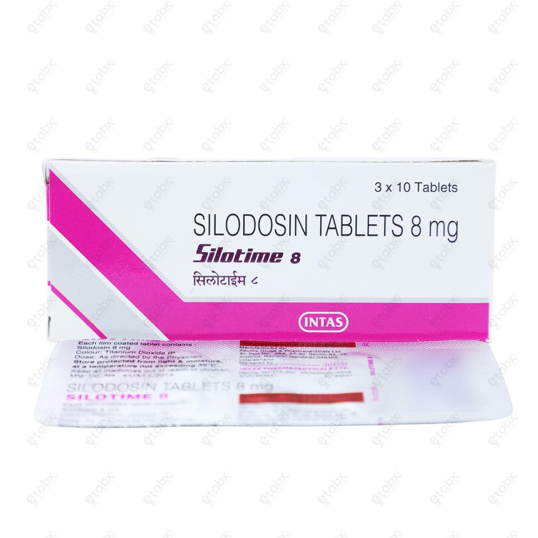 SILOTIME 8mg Capsules (10's)
