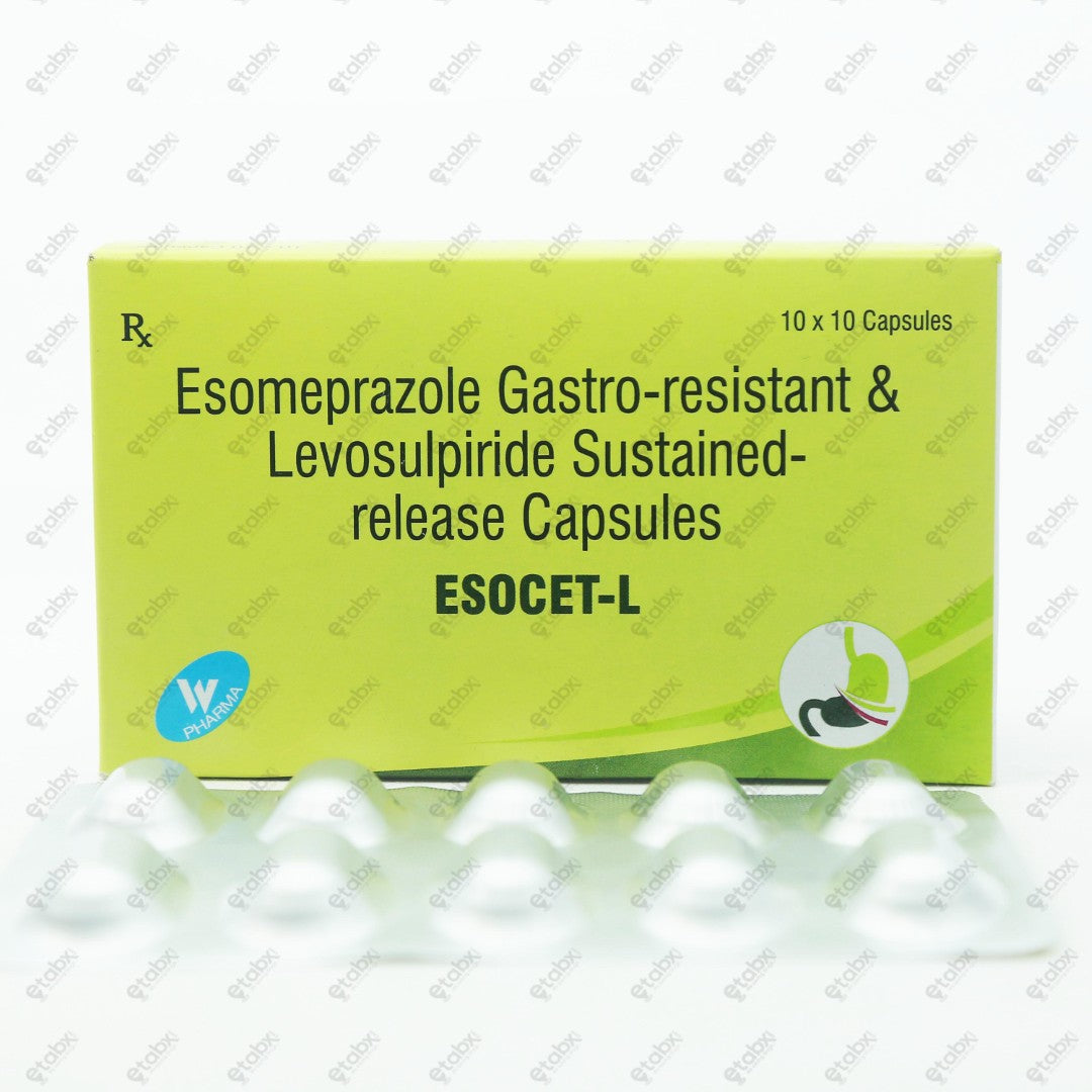 ESOCET L Capsules 10's