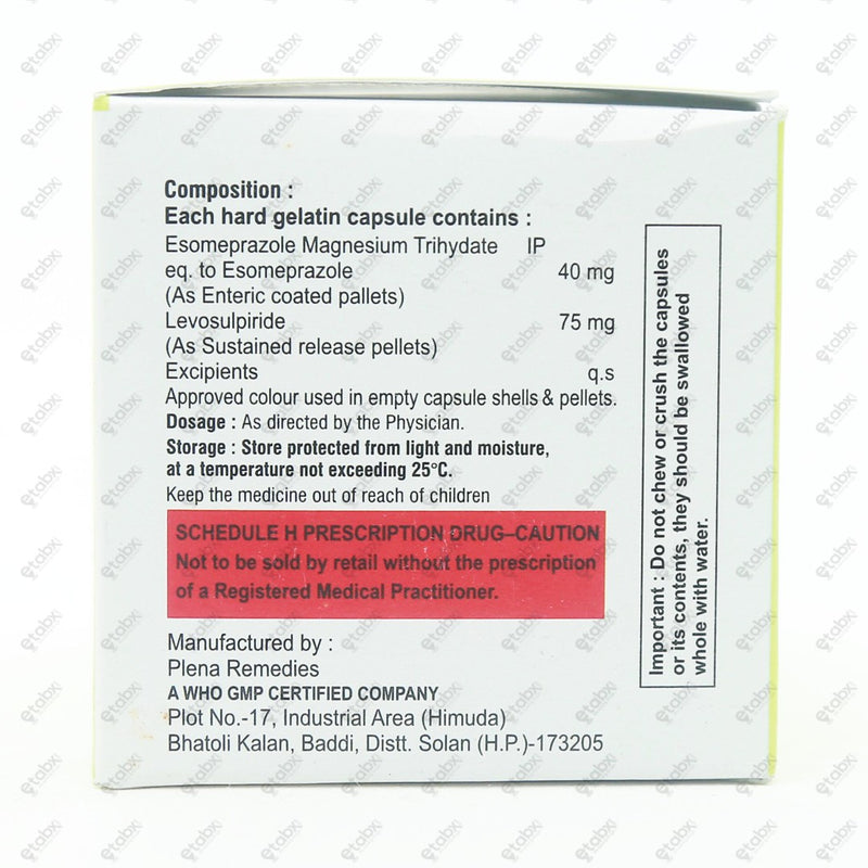 ESOCET L Capsules 10's