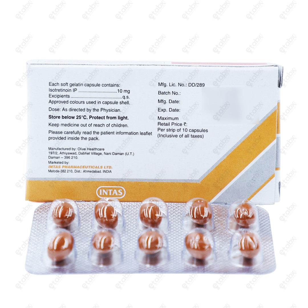 Tretiva 10mg Capsule 10s