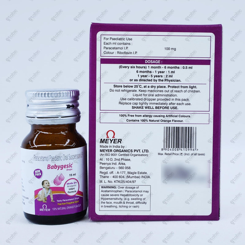 Babygesic Drops 15ml