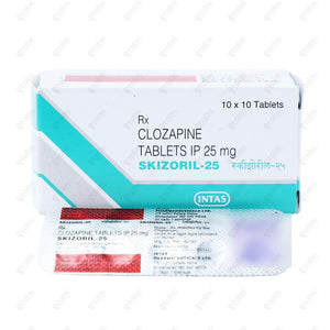 Skizoril 25mg Tablets 10's