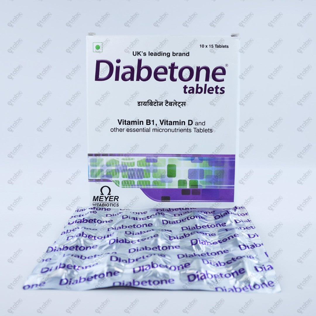 Diabetone Tablet 15's