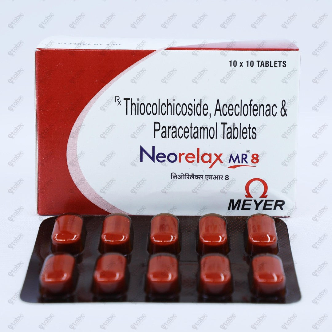 Neorelax MR 8mg Tablet 10's