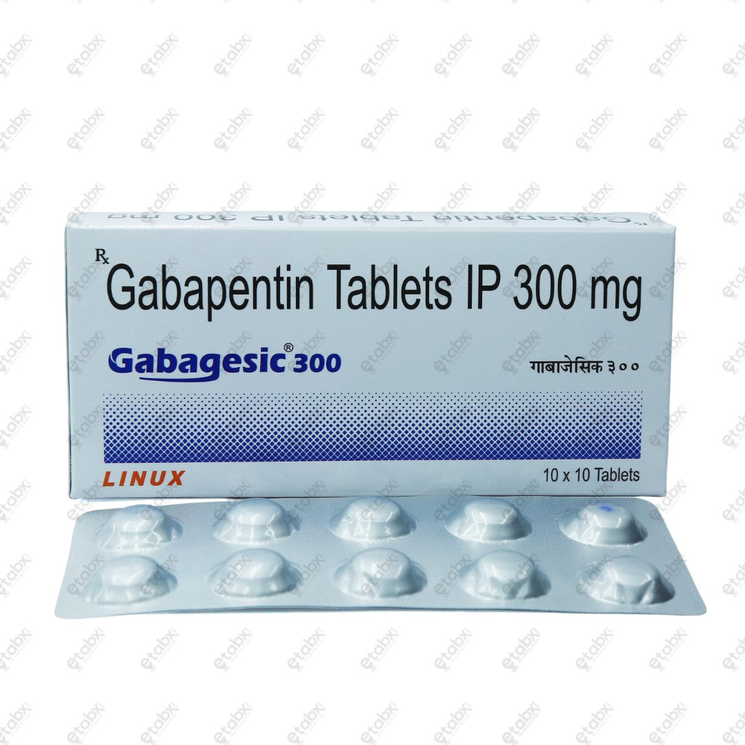 Gabagesic 300mg Tablet 10's