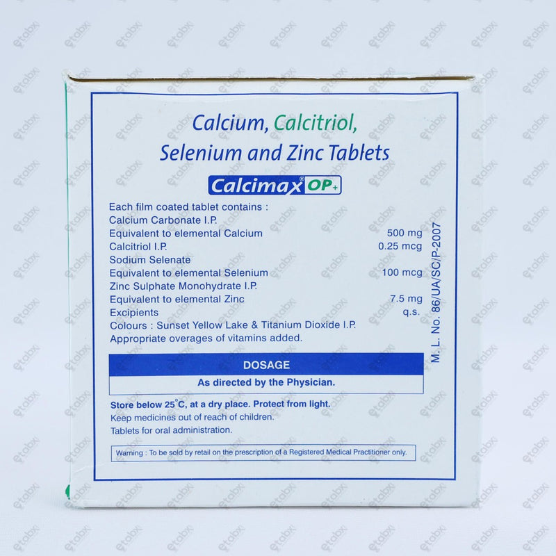 Calcimax OP+ Tablets 15's
