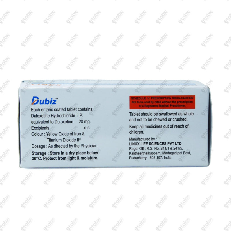 Dubiz Tablets 10's