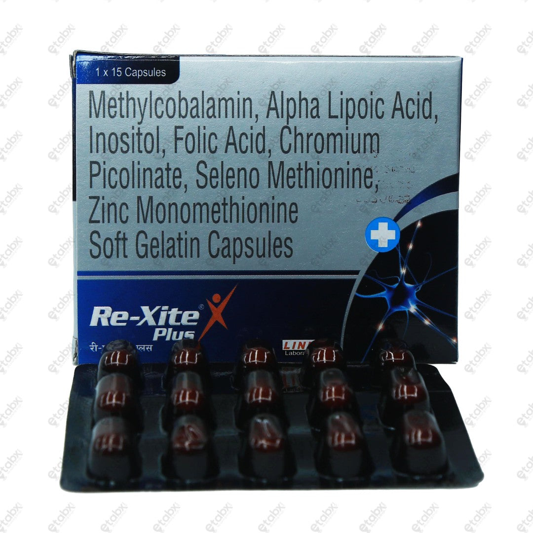 Rexite Plus Capsule 15's