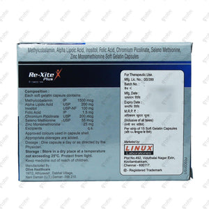 Rexite Plus Capsule 15's