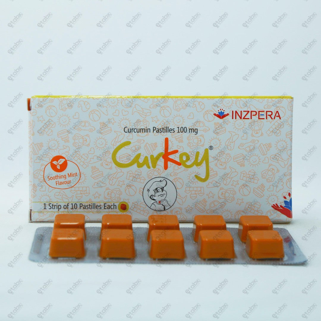 Curkey Pastilles 100mg Tablet 10's