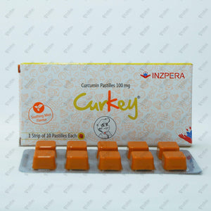 Curkey Pastilles 100mg Tablet 10's