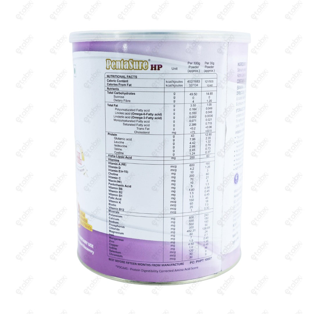 Pentasure HP Banana Vanilla 1kg