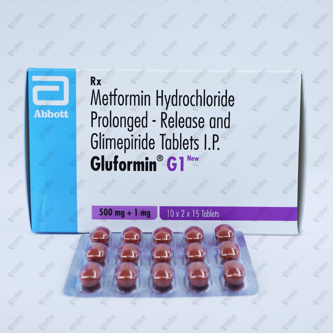Gluformin G1 Tablet 15's