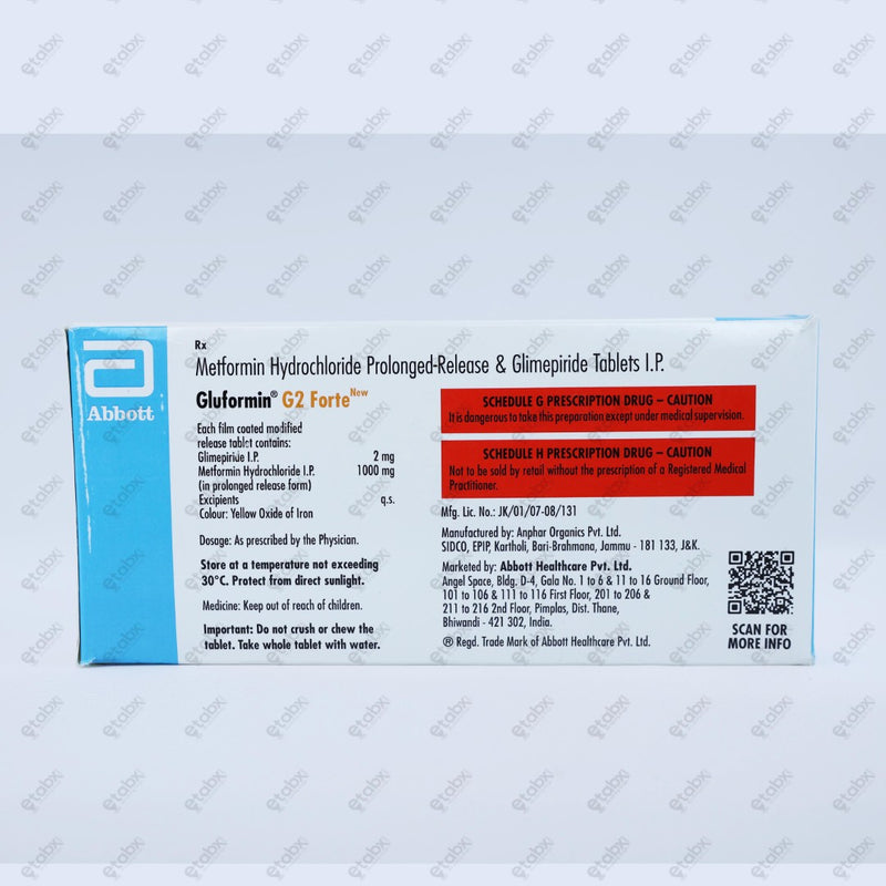 Gluformin G2 Forte 15's