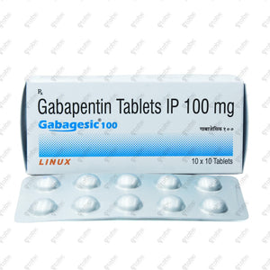 Gabagesic 100mg Tablet 10's