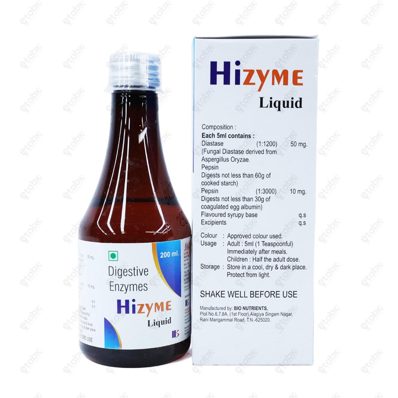Hizyme Syrup 200ML