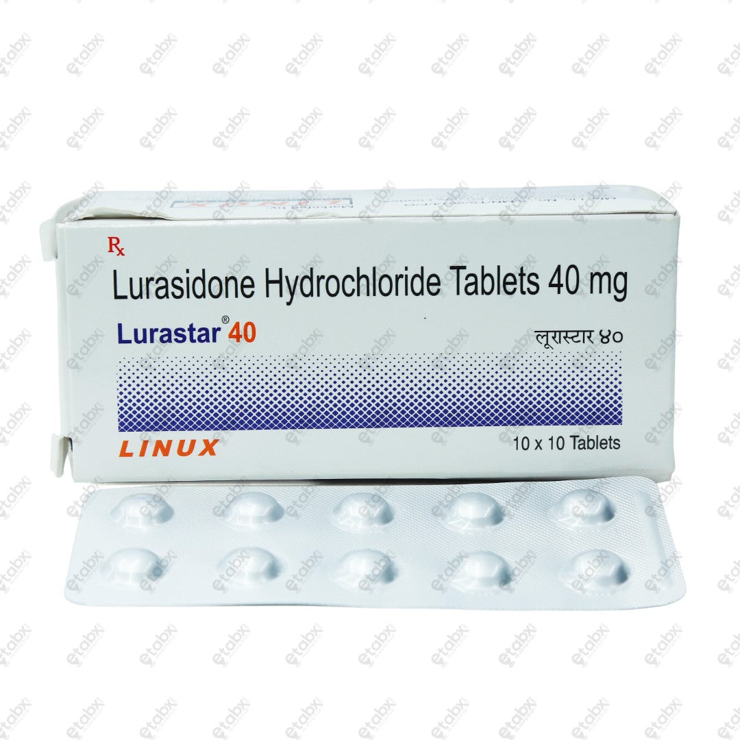 Lurastar 40mg Tablets 10's
