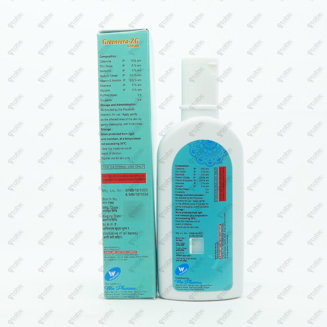 Greenvera ZG Lotion 100ml