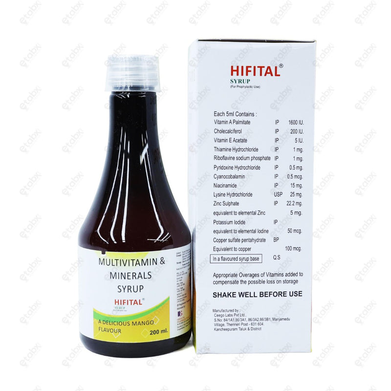 Hifital Syrup 200ml