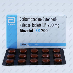 MAZETOL SR 200mg Tablet