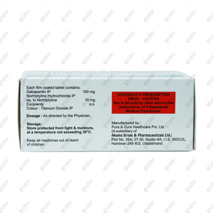 Gabagesic NT 100mg Tablet 15's