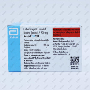 MAZETOL SR 200mg Tablet