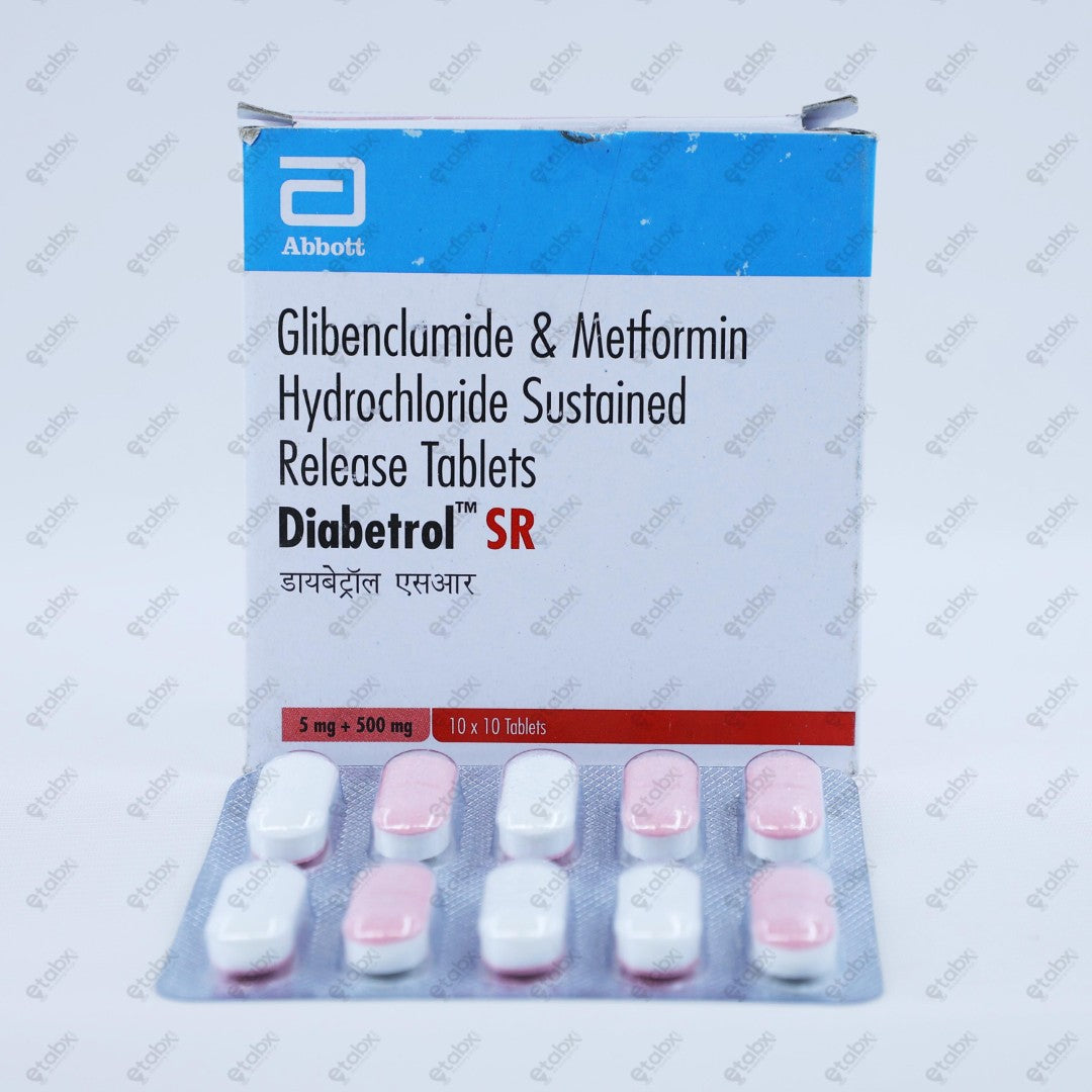 Diabetrol SR Tablets 10's